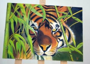 Peinture Tigre